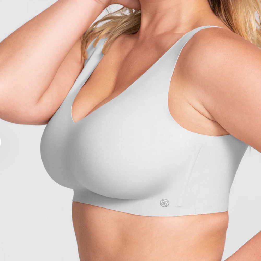 HONEYLOVE Light Gray Padded SeamlessBra Size 2X - Picture 1 of 6